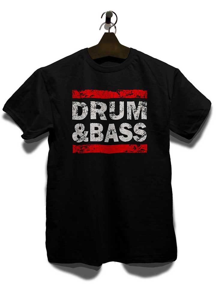 drum-n-bass-t-shirt schwarz 3