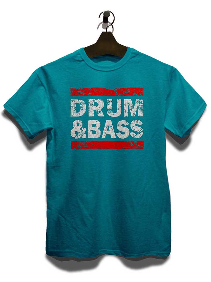 drum-n-bass-t-shirt tuerkis 3