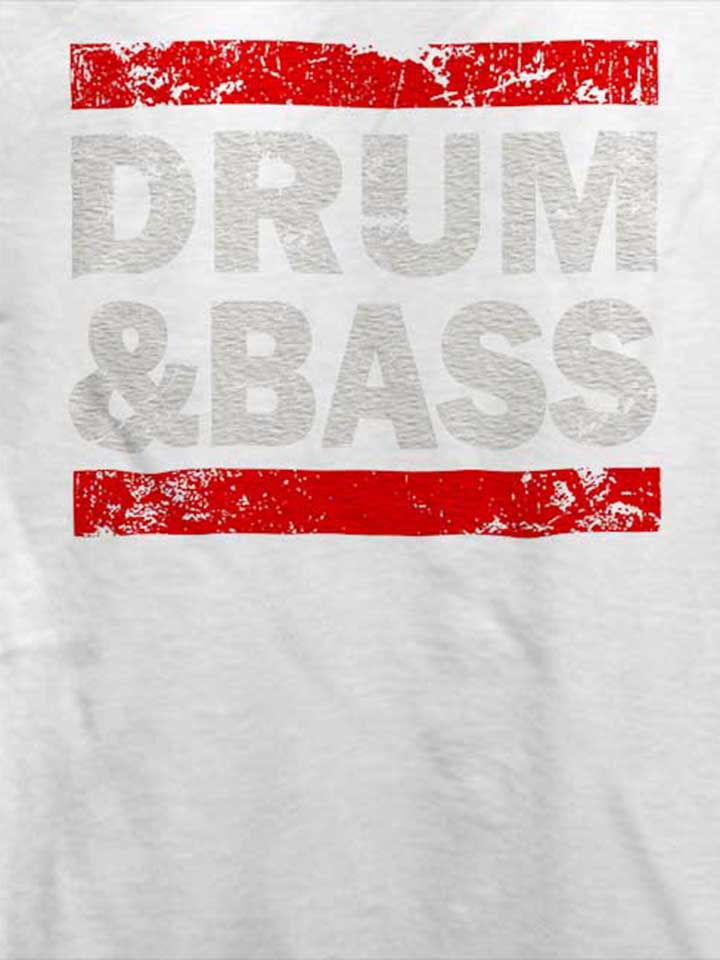 drum-n-bass-t-shirt weiss 4