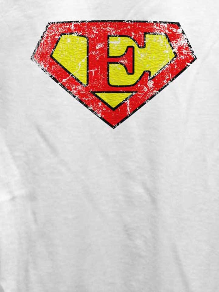 e-buchstabe-logo-vintage-damen-t-shirt weiss 4