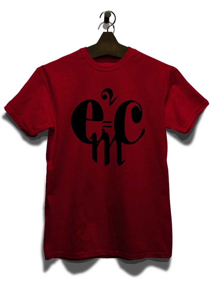 e-mc2-t-shirt bordeaux 3