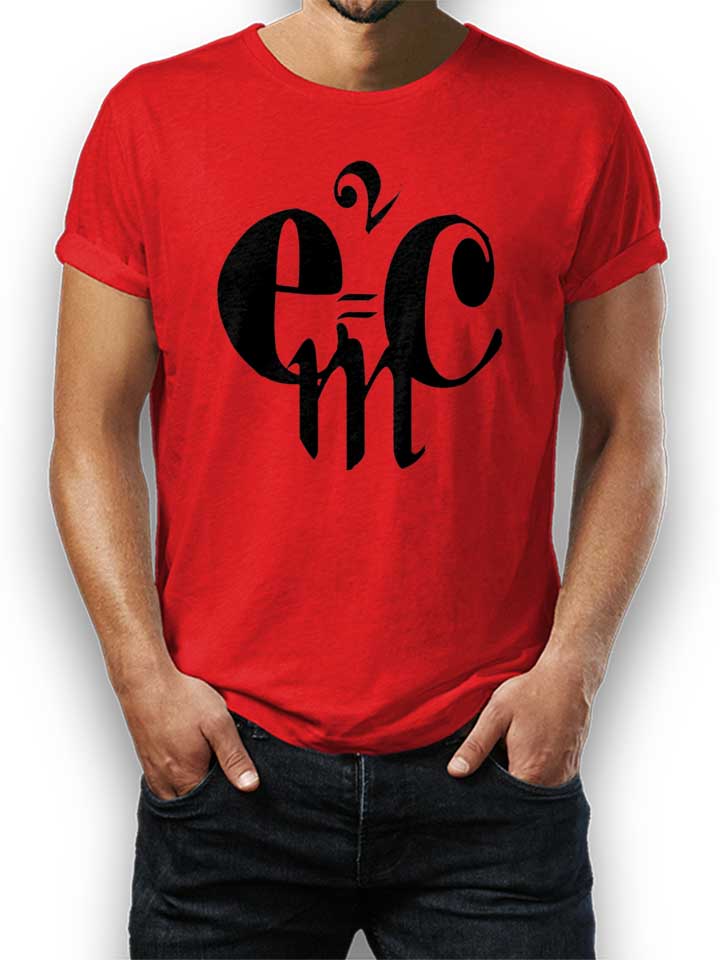 E Mc2 T-Shirt red L