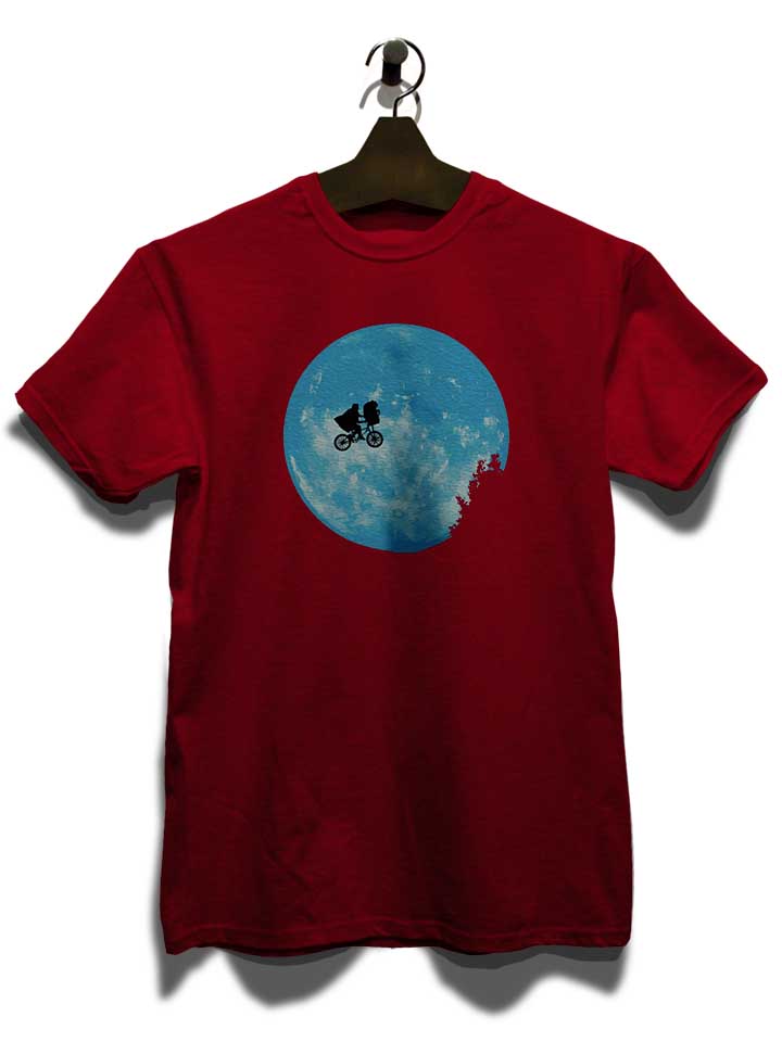 e-t-the-extra-terrestrial-t-shirt bordeaux 3