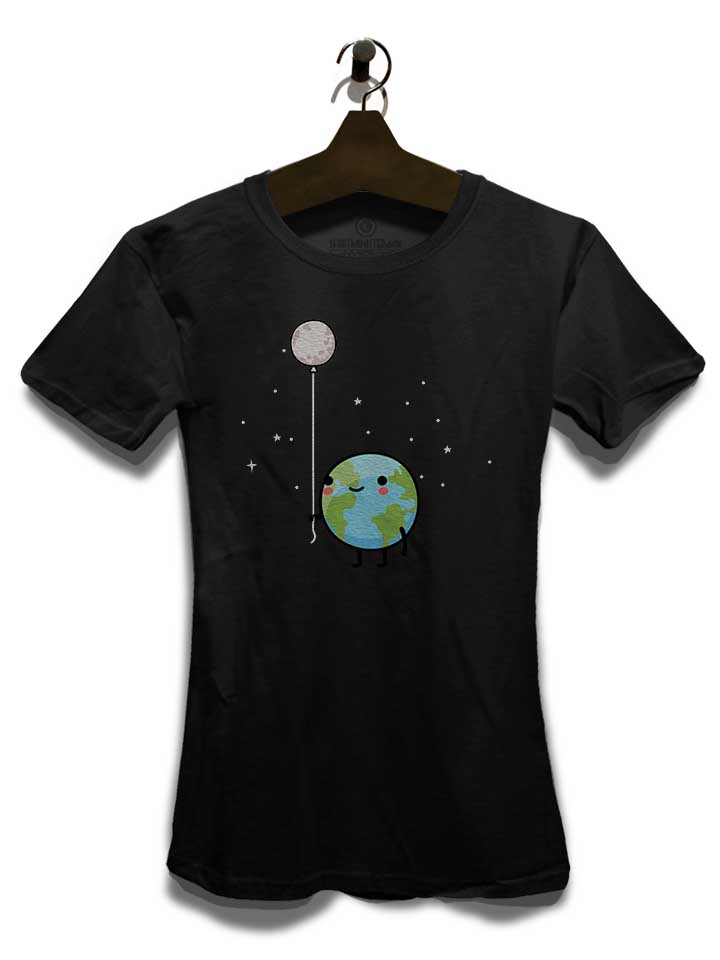 earth-moon-balloon-damen-t-shirt schwarz 3