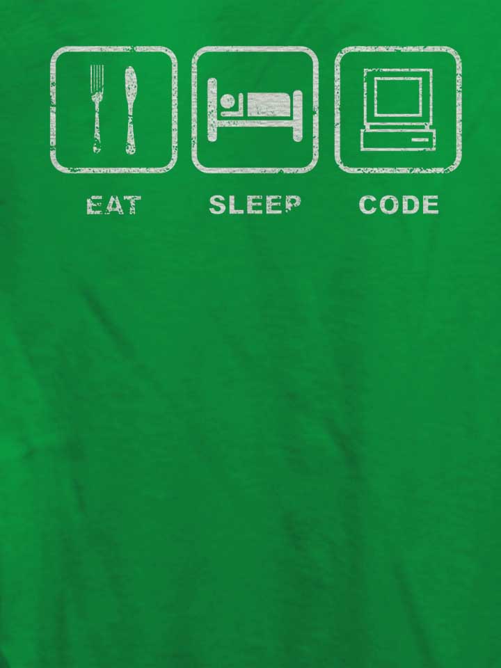 eat-sleep-code-vintage-damen-t-shirt gruen 4