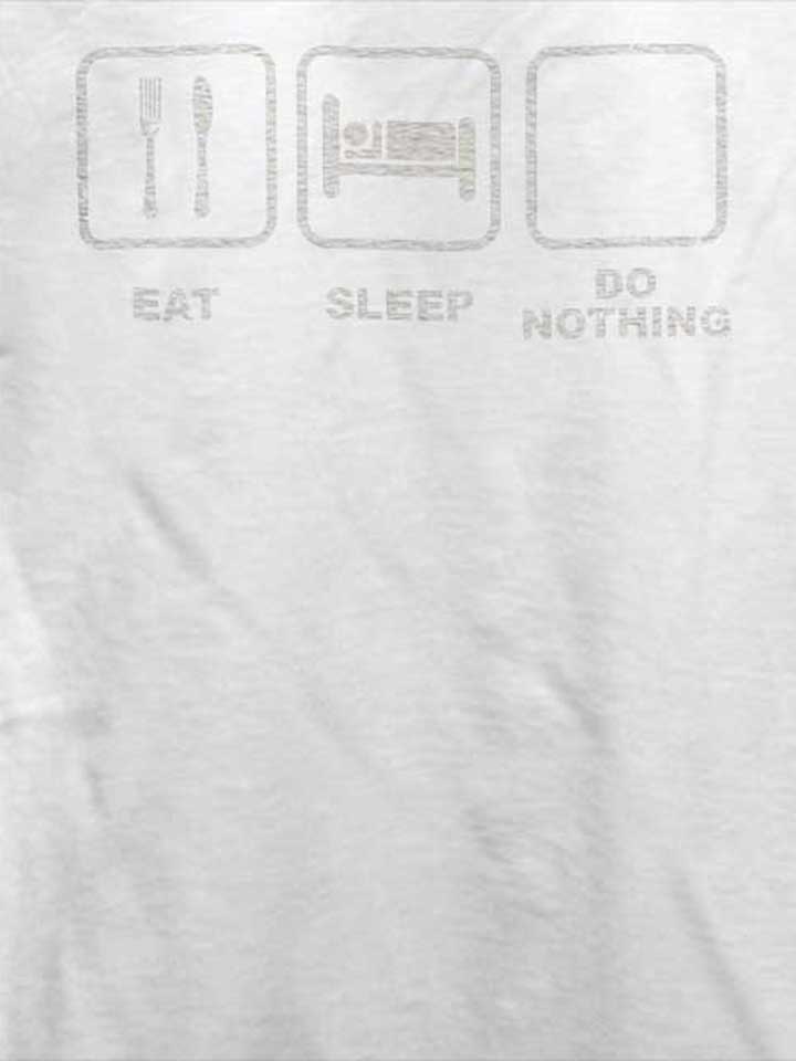 eat-sleep-do-nothing-vintage-t-shirt weiss 4