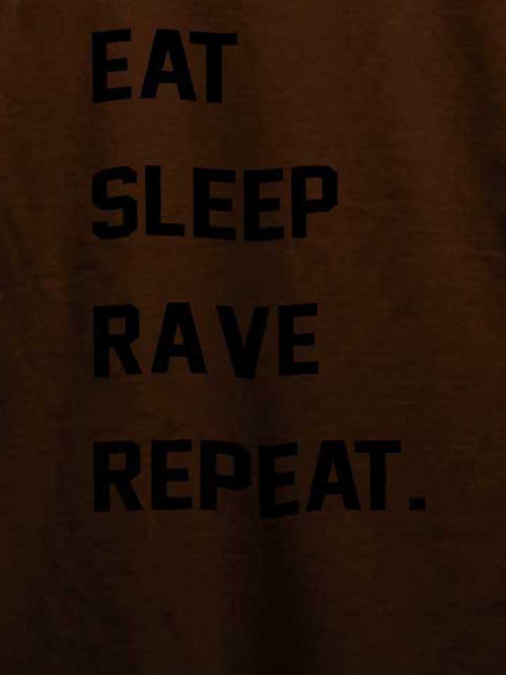 eat-sleep-rave-repeat-2-t-shirt braun 4