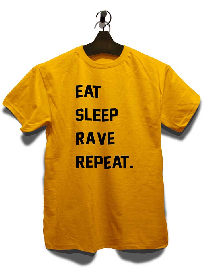 eat-sleep-rave-repeat-2-t-shirt gelb 3