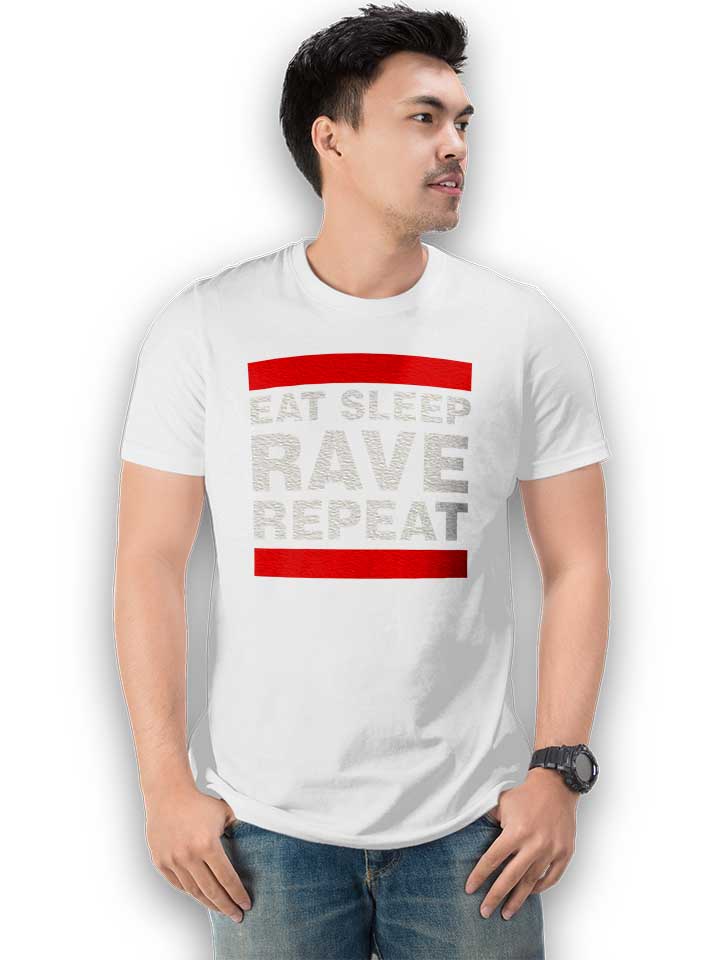 eat-sleep-rave-repeat-t-shirt weiss 2