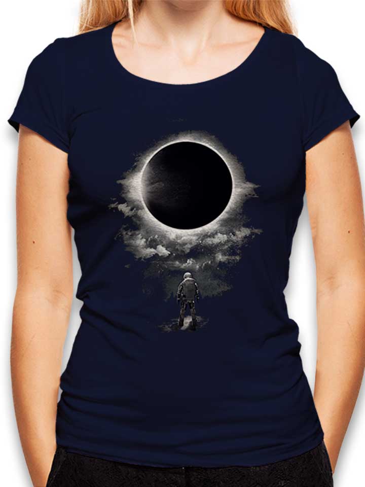 Eclipse Damen T-Shirt dunkelblau L