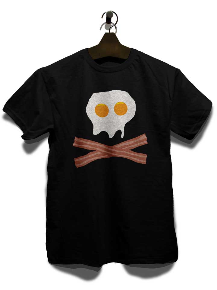 eggs-bacon-skull-t-shirt schwarz 3