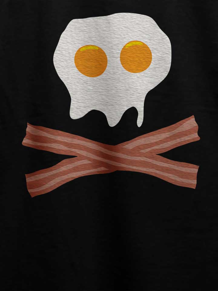 eggs-bacon-skull-t-shirt schwarz 4
