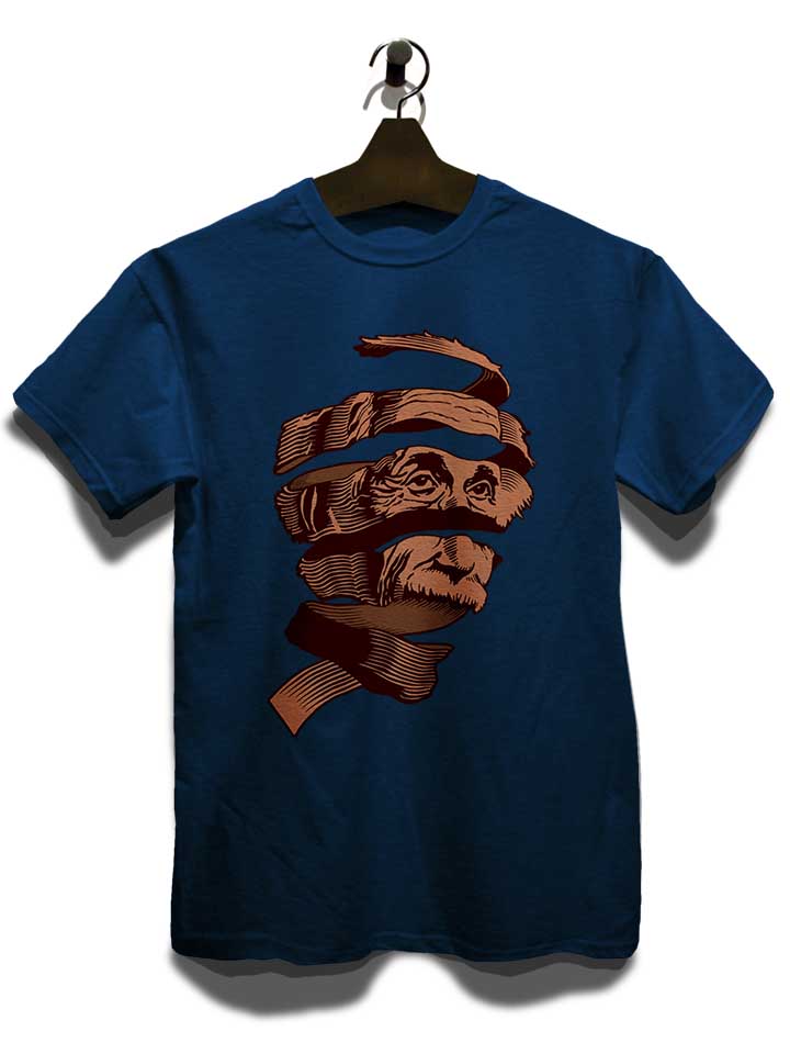 einstein-art-t-shirt dunkelblau 3