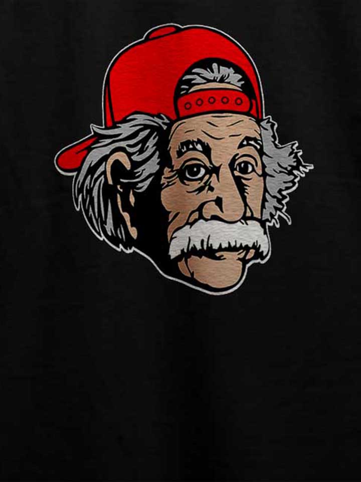 einstein-baseballcap-t-shirt schwarz 4