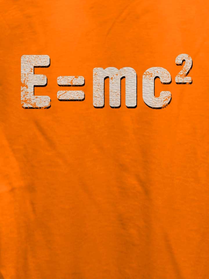 einstein-formel-damen-t-shirt orange 4