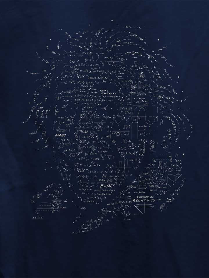 einstein-formula-damen-t-shirt dunkelblau 4