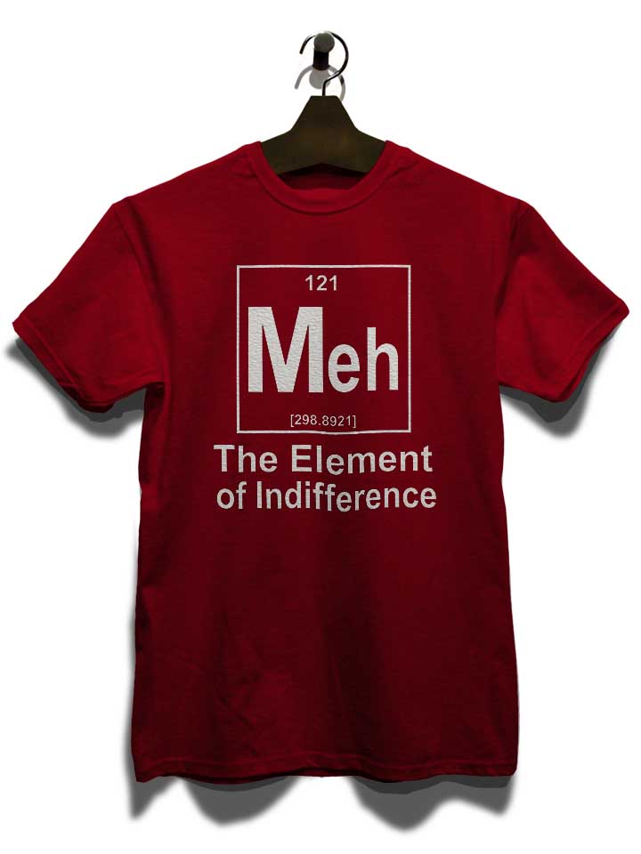element-meh-t-shirt bordeaux 3