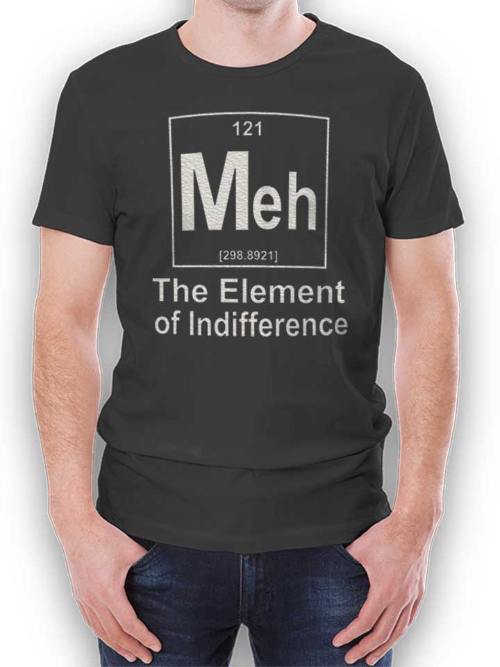 Element Meh T-Shirt dunkelgrau L