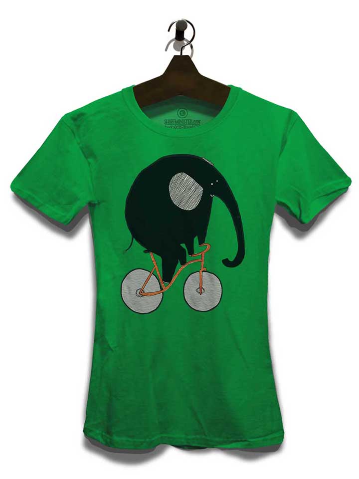 elephant-bike-damen-t-shirt gruen 3