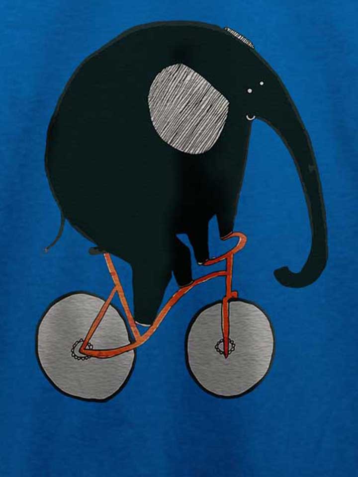 elephant-bike-t-shirt royal 4