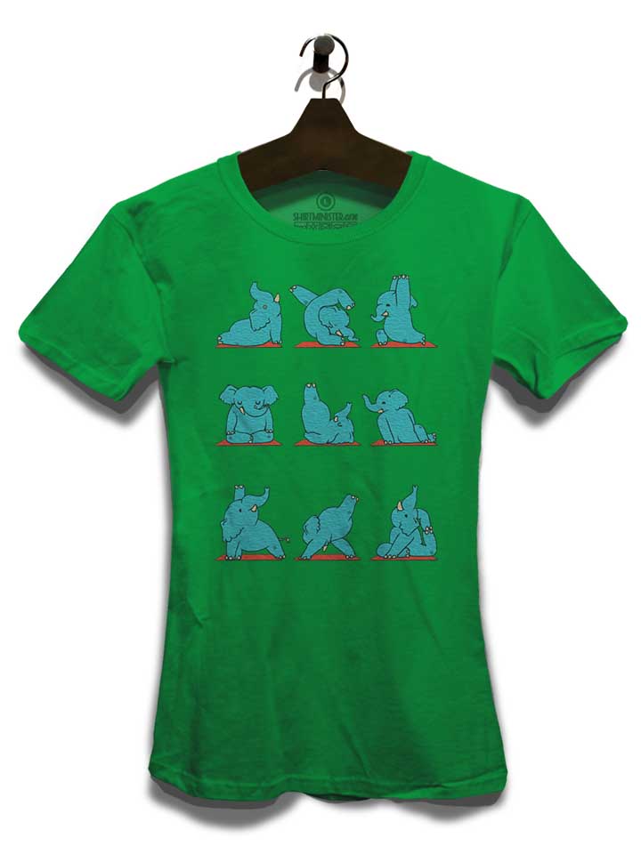 elephant-yoga-damen-t-shirt gruen 3