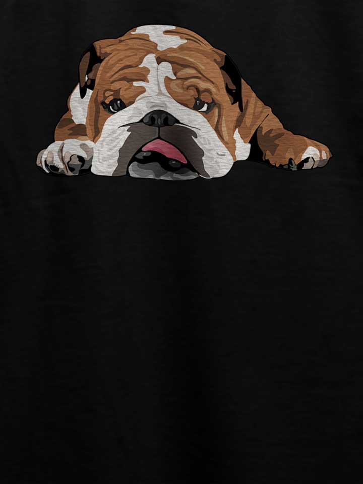english-bulldog-t-shirt schwarz 4