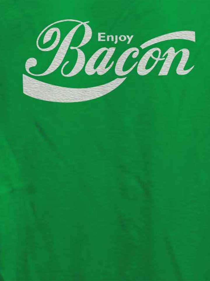 enjoy-bacon-damen-t-shirt gruen 4
