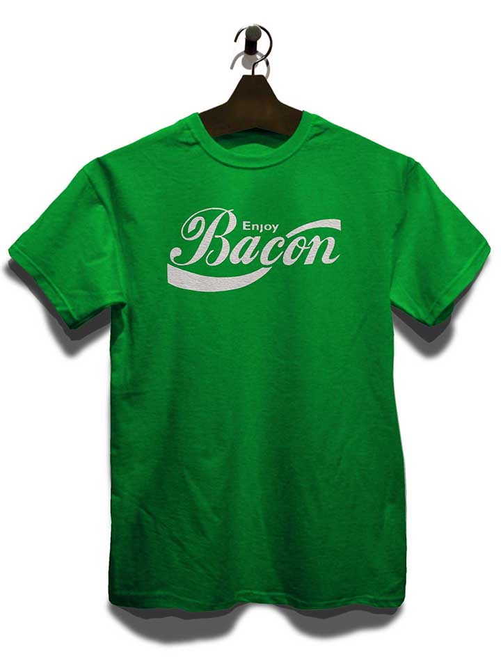 enjoy-bacon-t-shirt gruen 3