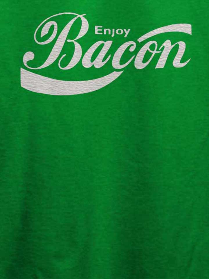 enjoy-bacon-t-shirt gruen 4