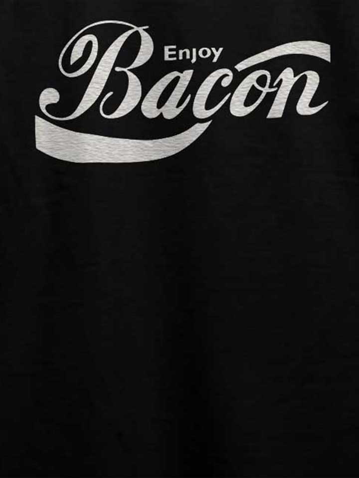 enjoy-bacon-t-shirt schwarz 4