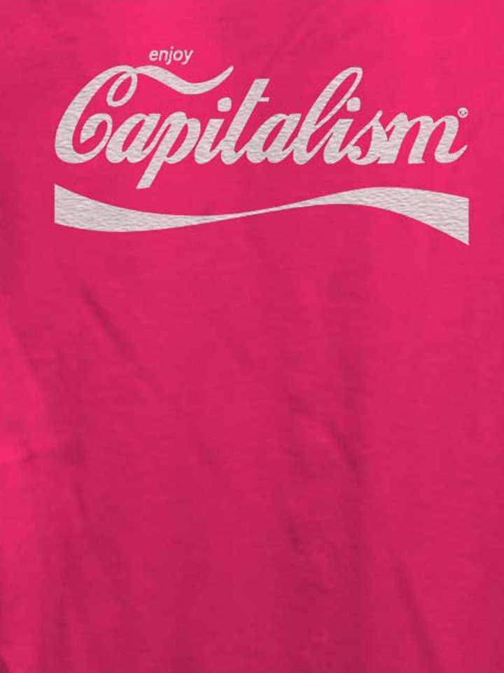 enjoy-capitalism-damen-t-shirt fuchsia 4