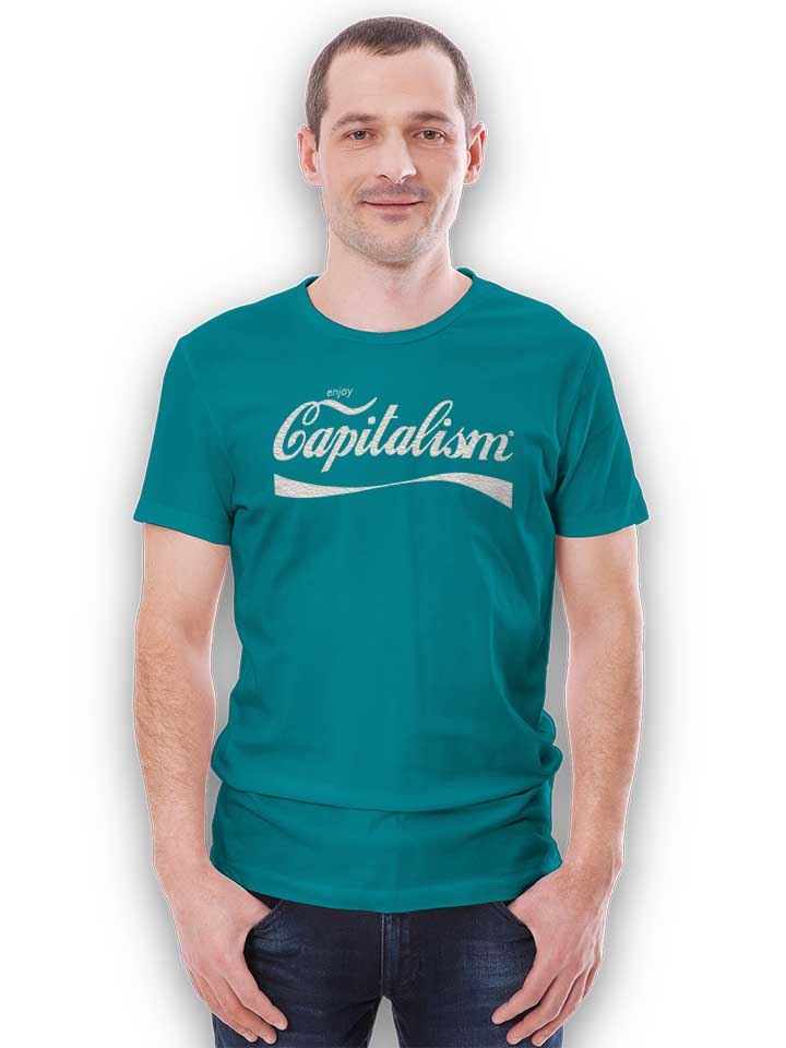 enjoy-capitalism-t-shirt tuerkis 2