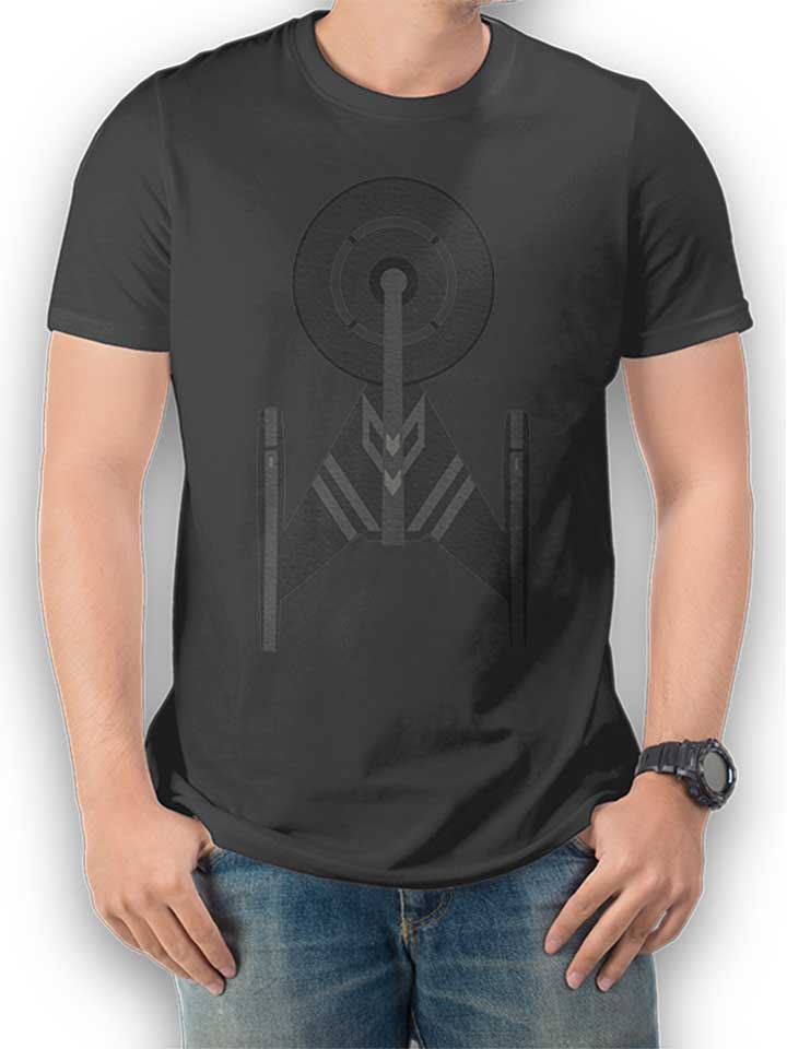 enterprise-simple-t-shirt dunkelgrau 1