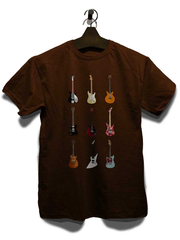epic-guitars-of-rock-t-shirt braun 3