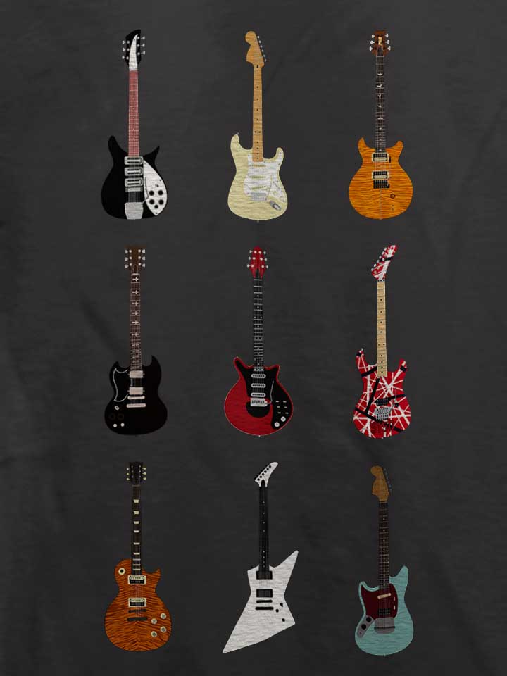 epic-guitars-of-rock-t-shirt dunkelgrau 4