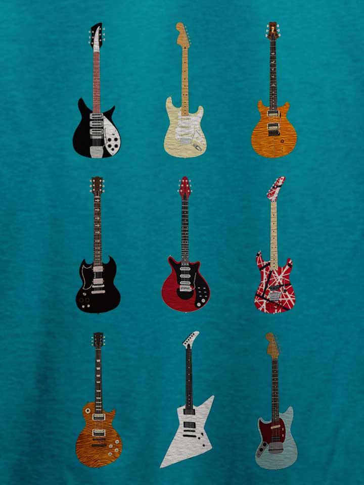 epic-guitars-of-rock-t-shirt tuerkis 4