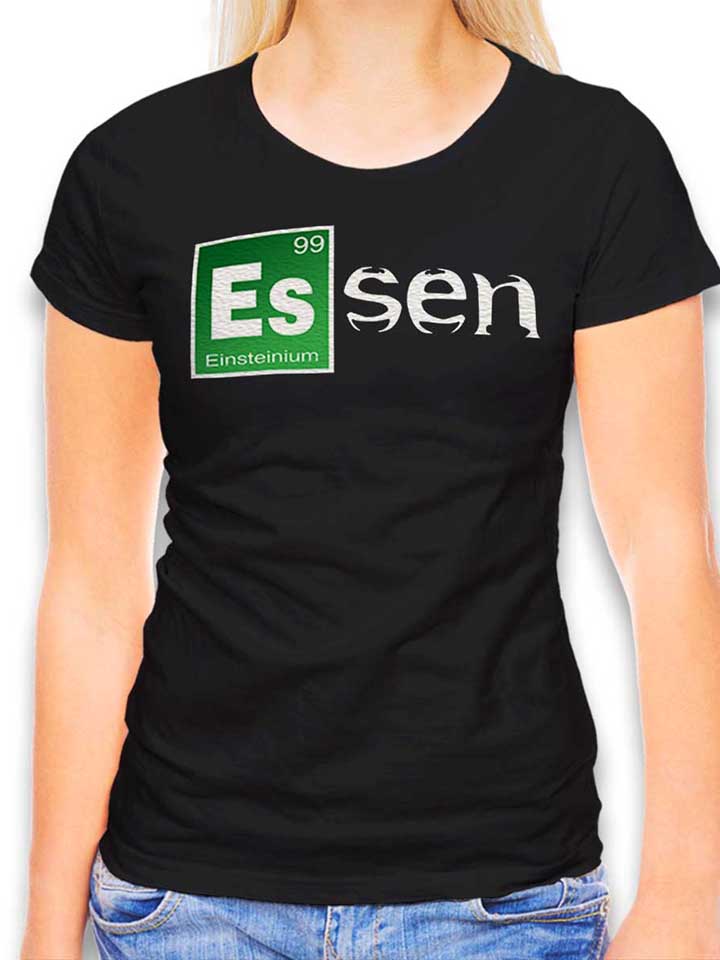 essen-damen-t-shirt schwarz 1