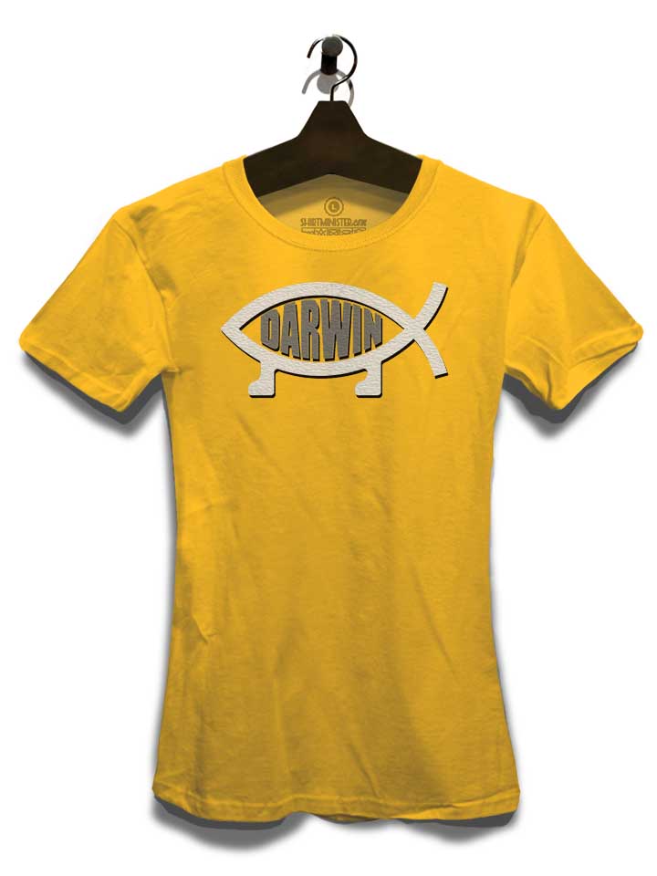 evolution-darwin-damen-t-shirt gelb 3