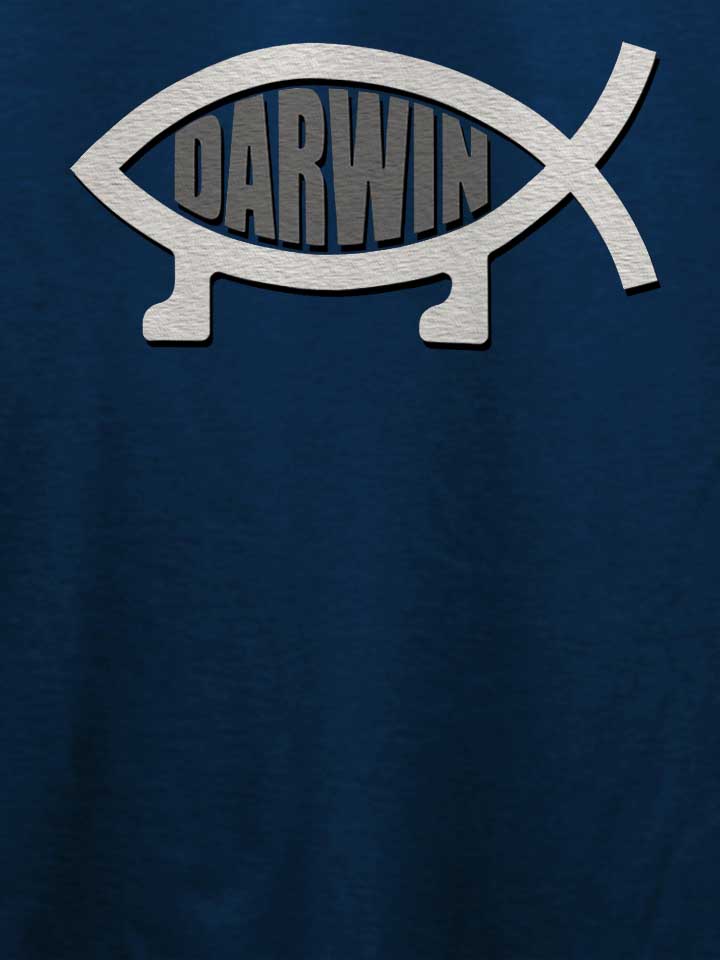 evolution-darwin-t-shirt dunkelblau 4