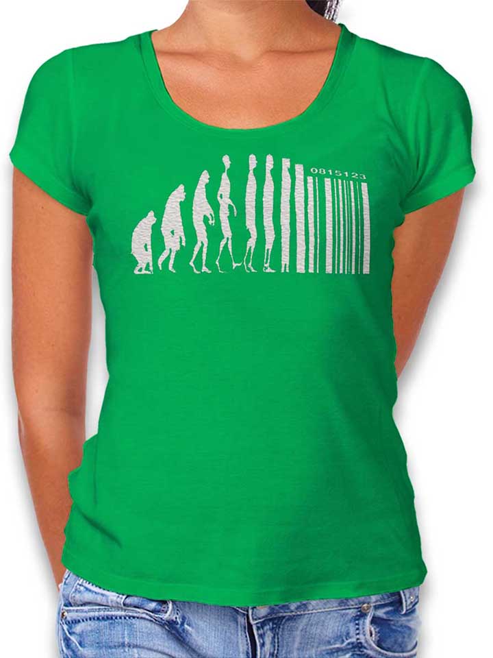 Evolution Digital Damen T-Shirt gruen L