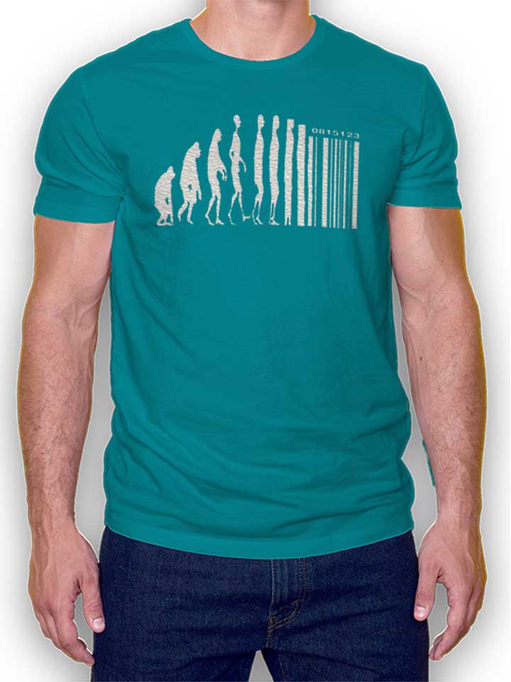 evolution-digital-t-shirt tuerkis 1