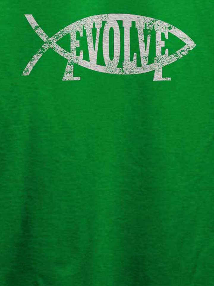 evolve-vintage-t-shirt gruen 4