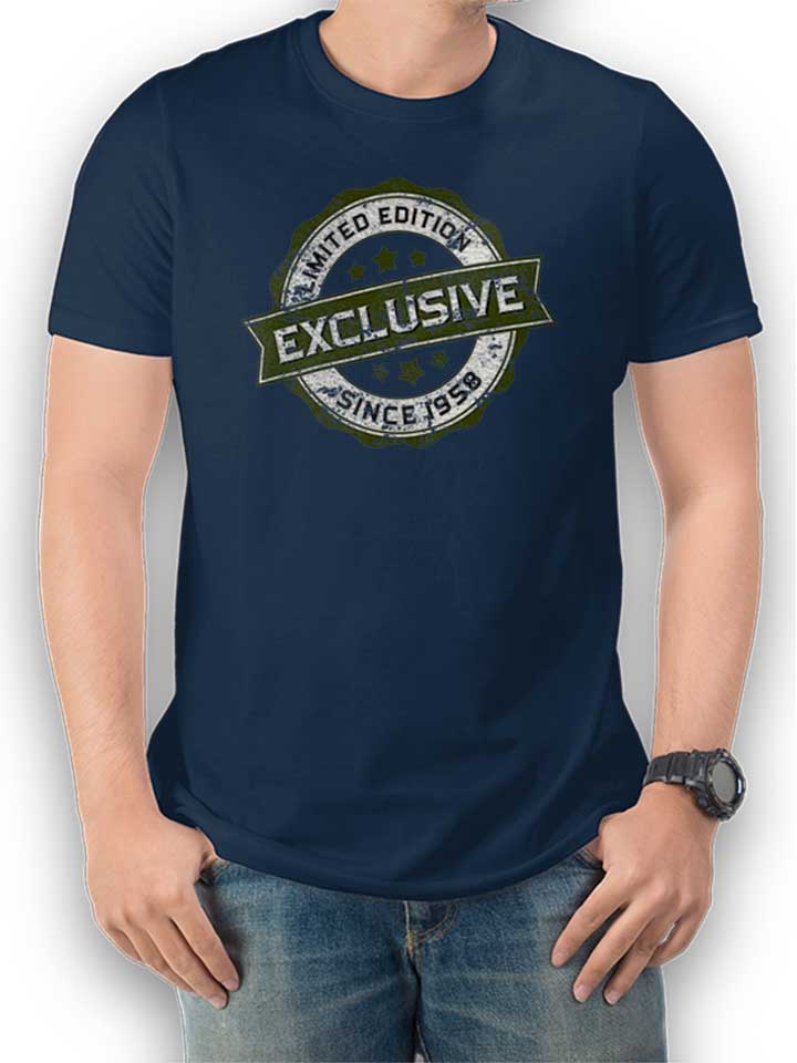 Exclusive Since 1958 T-Shirt dunkelblau L