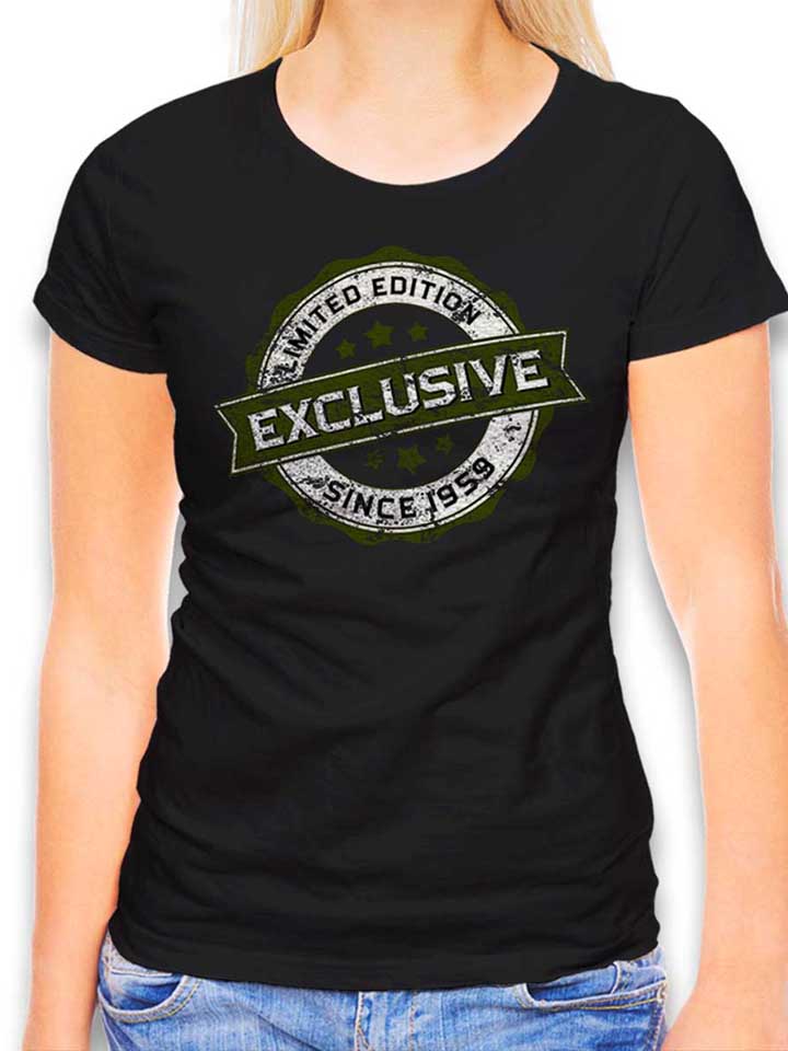 exclusive-since-1959-damen-t-shirt schwarz 1