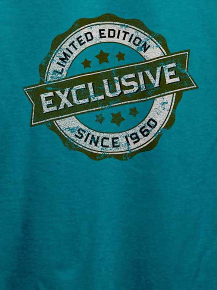 exclusive-since-1960-t-shirt tuerkis 4