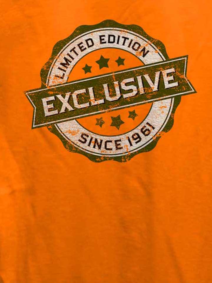 exclusive-since-1961-damen-t-shirt orange 4