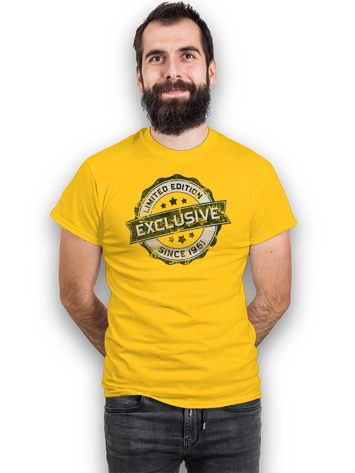 exclusive-since-1961-t-shirt gelb 2