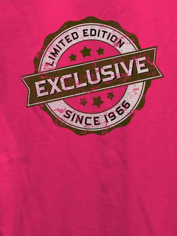 exclusive-since-1966-damen-t-shirt fuchsia 4