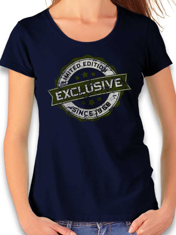 Exclusive Since 1968 Damen T-Shirt dunkelblau L