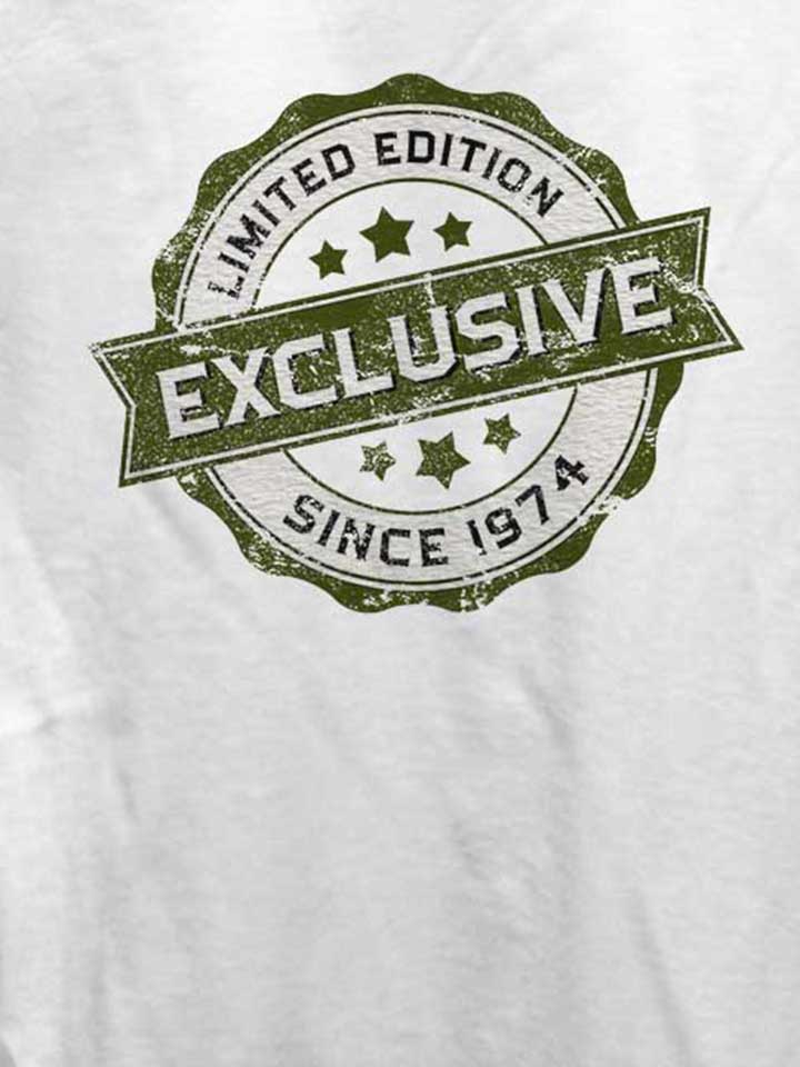 exclusive-since-1974-damen-t-shirt weiss 4